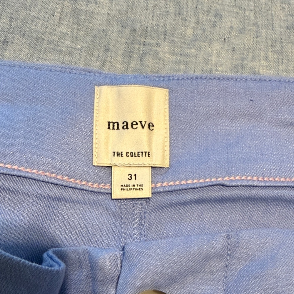 Maeve Cropped Wide-Leg Pants - Picture 2 of 2